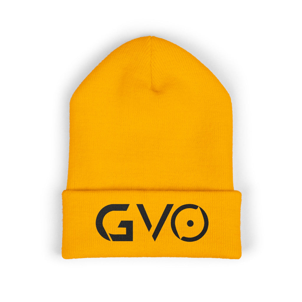 GVO Cuffed Beanie || Classic Winter Knit Hat
