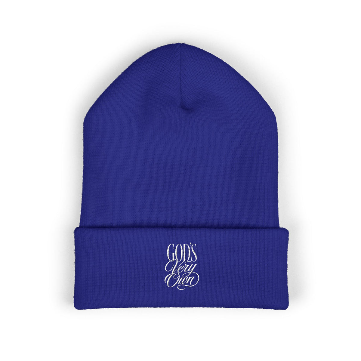 God's Very Own Cuffed Beanie || Classic Winter Knit Hat